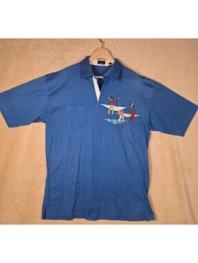 Vintage Countess Mara Polo Shirt Mens XL Pre-owned